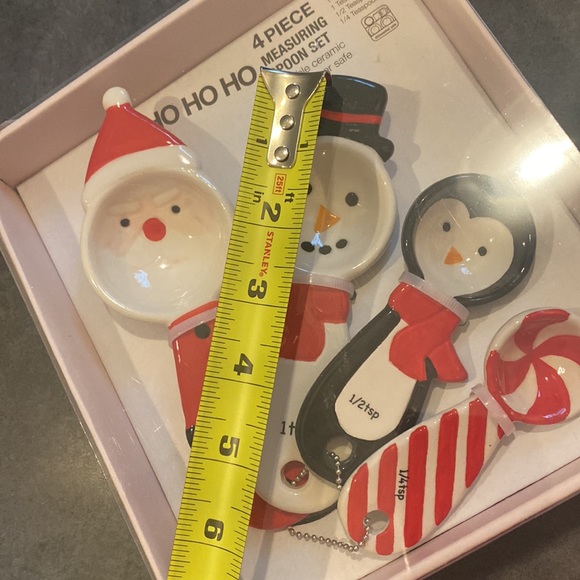 Christmas Ceramic Measuring Spoons - Picture 9 of 11